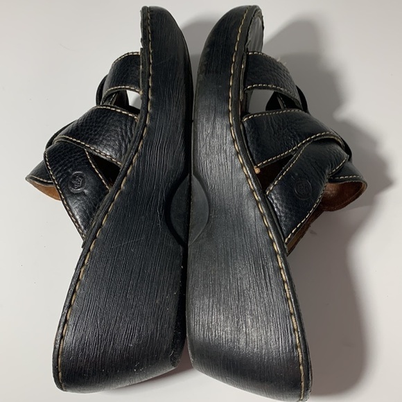BORN Leather Hand Crafted Footwear some heel drag and wear tons of life left - Picture 5 of 7